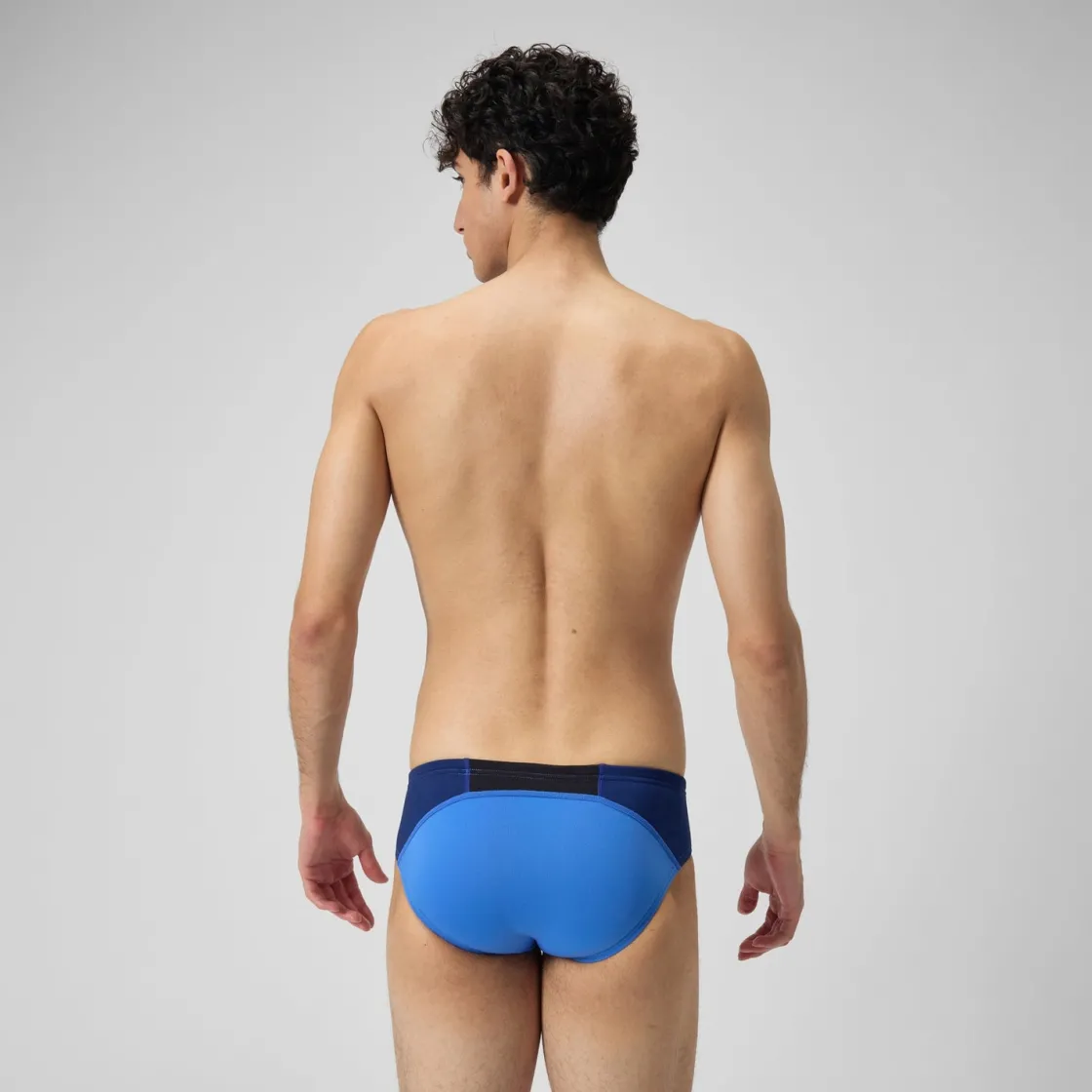 Briefs-Speedo Colorblock One Brief Cerulean Blue