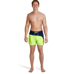 Swim Trunks & Boardshorts-Speedo Colorblock Redondo Edge Volley 14