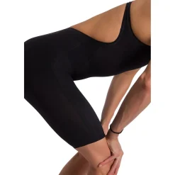 Tech Suits-Speedo Fastskin Lzr Pure Valor Open Back Kneeskin - Fina Approved Black