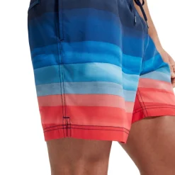 Swim Trunks & Boardshorts-Speedo Horizon View Redondo Edge Volley 17
