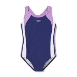 Girls Training|Girls Swimwear-Speedo Infinity Splice One Piece Purple
