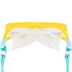 Snorkelling|Mask & Snorkels-Speedo Jr. Adventure Mask/Snorkel Set Yellow Blue