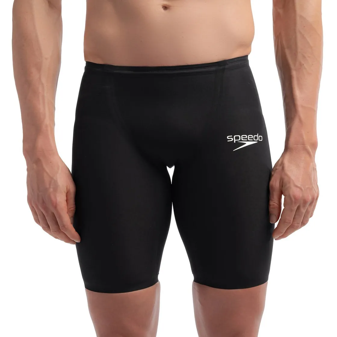 Jammers|Tech Suits-Speedo Men's Fastskin LZR Pure Valor 2.0 Jammer - Fina Approved Black