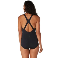 Fitness|One Pieces-Speedo Ombre Ultraback One Piece Maroon