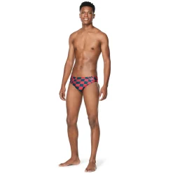 Briefs-Speedo Printed One Brief Fiery Coral