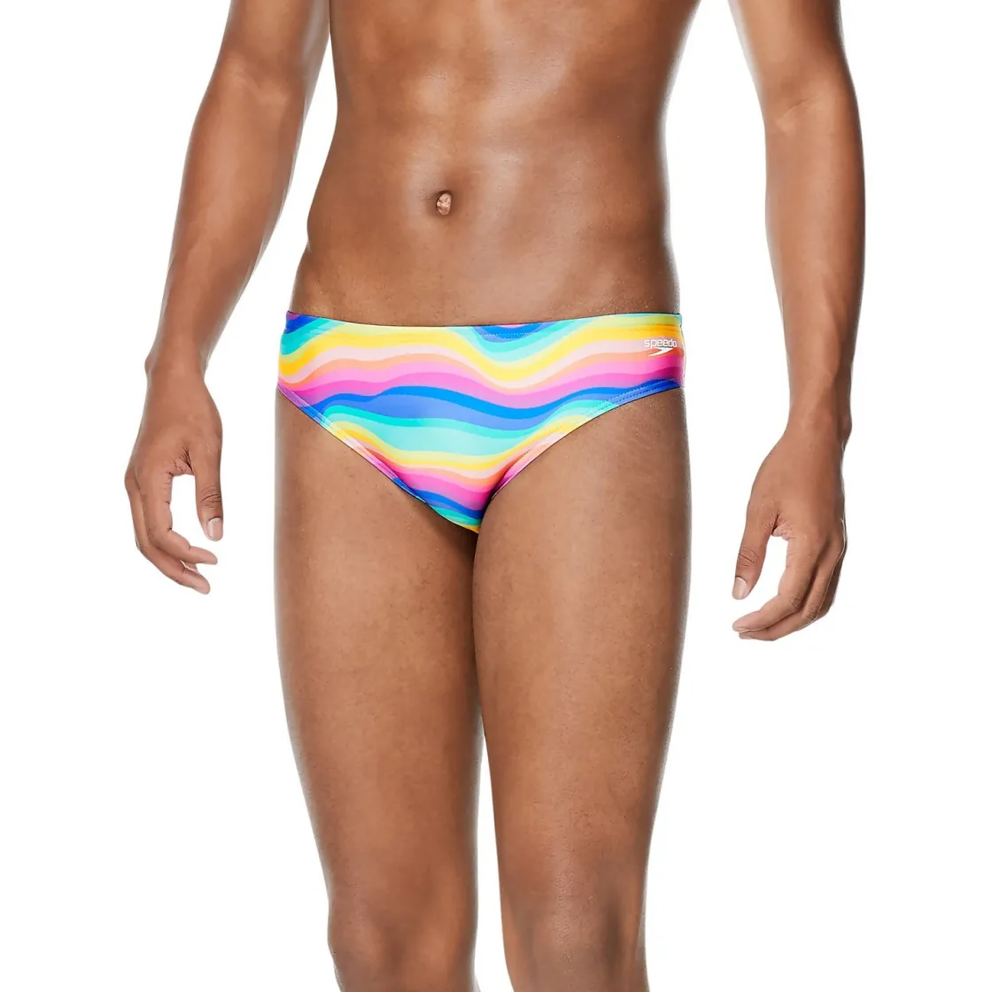 Briefs-Speedo Printed One Brief Rainbow