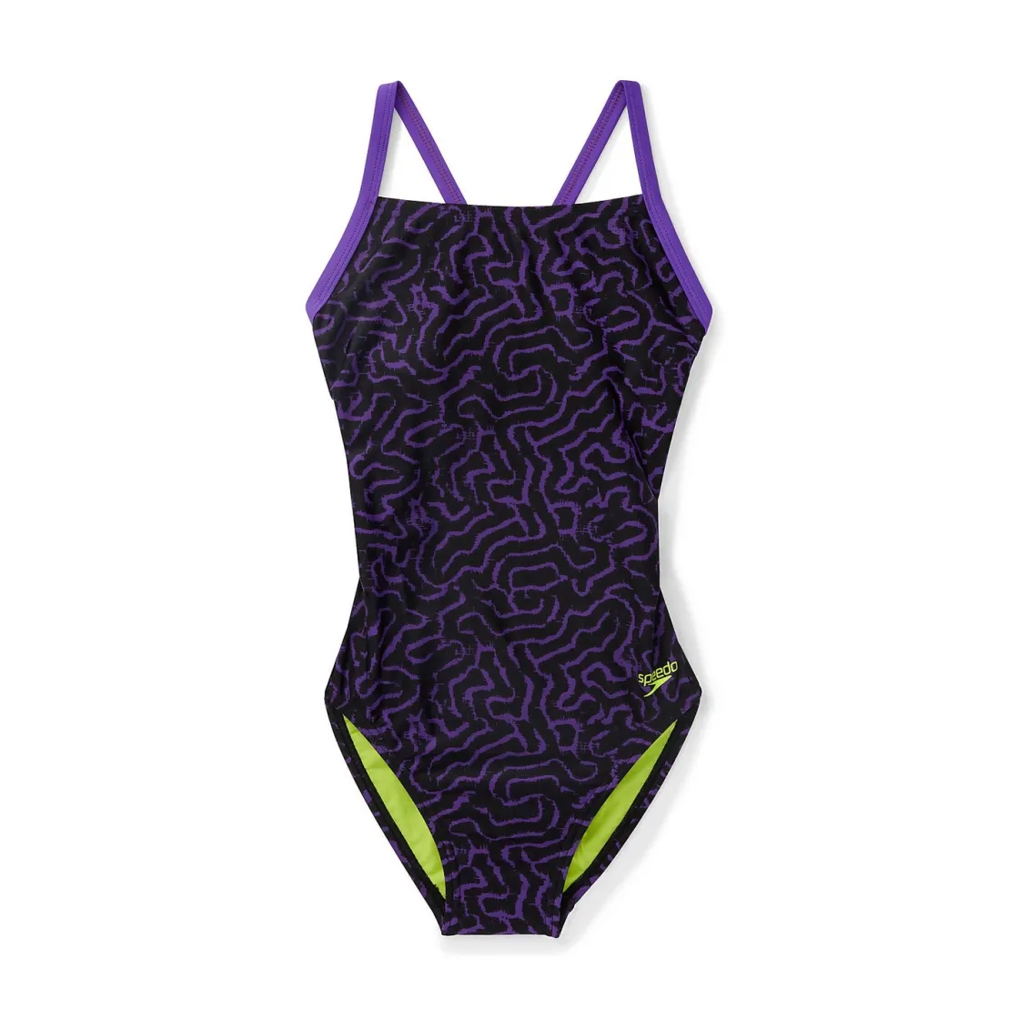 Racing|One Pieces-Speedo Race Maze Flyback One Piece Purple