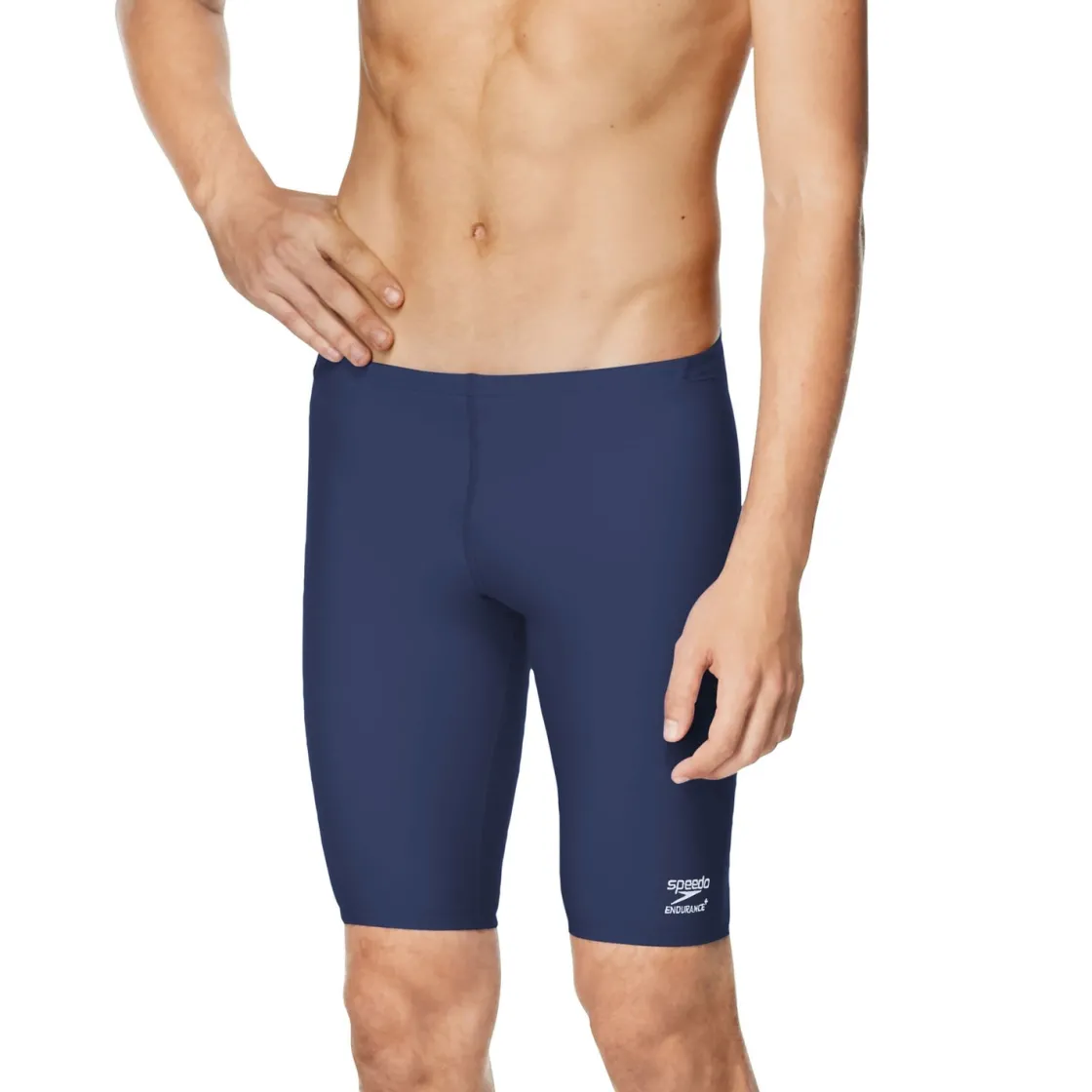 Jammers-Speedo Solid Adult Jammer Navy