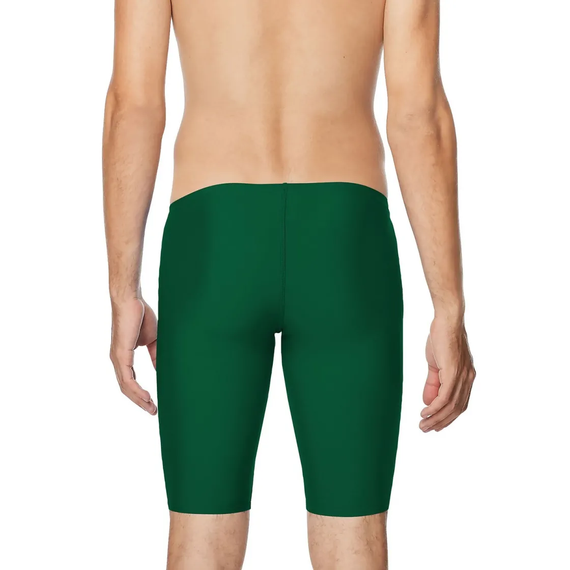 Jammers-Speedo Solid Adult Jammer Dark Green