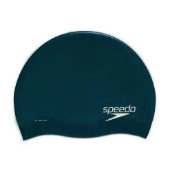 Caps-Speedo Solid Silicone Cap Teal