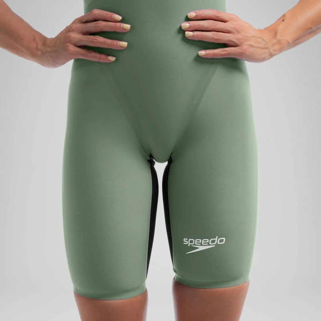 Tech Suits-Speedo Women's Fastskin LZR Pure Valor 2.0 Openback Kneeskin