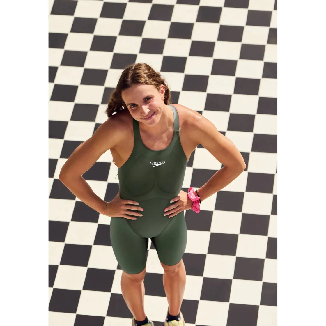 Tech Suits-Speedo Women's Fastskin LZR Pure Valor 2.0 Openback Kneeskin